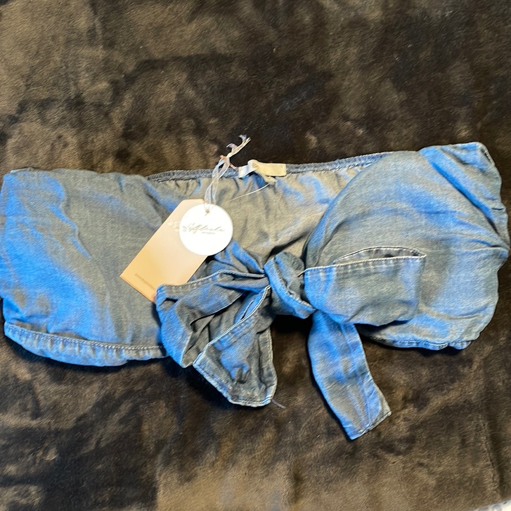 Bandeau jean top